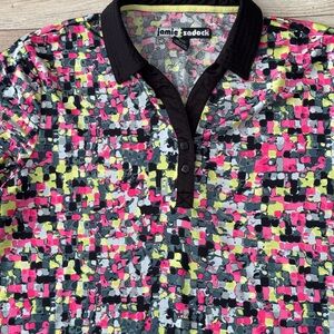 Jamie Sadock Short-sleeve Golf performance polo XL Tennis Pickle Ball